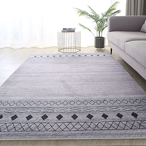 「Tuokus」 イミテーションカシミア 絨毯 カーペット ラグ じゅうたん 洗える ラグマット 3畳4畳5畳6畳 防ダニ センターカーペット かわいい 抗菌 消臭 シャギーラグ 滑り止め付き ふわふわ サラサラ 長方形 夏秋冬 120*160cm