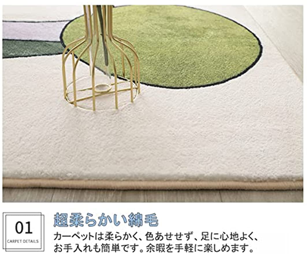 アップグレード カーペット 柔らかい 「Tuokus」カーペット ラグ ラグマット 4畳5畳6畳7畳 ラグ 洗える ふわっと手触り優しい シャギーラグ 滑り止め 絨毯カーペット おしゃれ (ライトグレー 160*230cm約2.3畳)