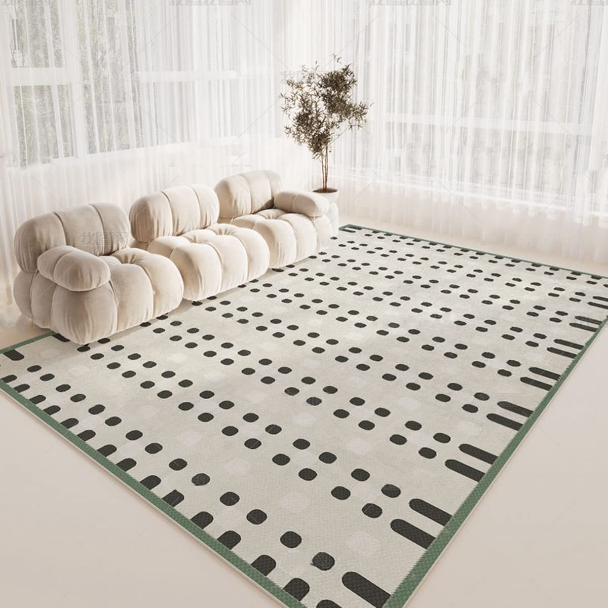 ラグ カーペット シャギーラグ 洗える ふわふわ 絨毯 厚手 ラグマット 3畳4畳5畳6畳 ホットカーペット&床暖房で使用可能 淡色系 洗える 模造カシミアラグ 消臭 厚い滑り止め付き サラサラ FJ-83