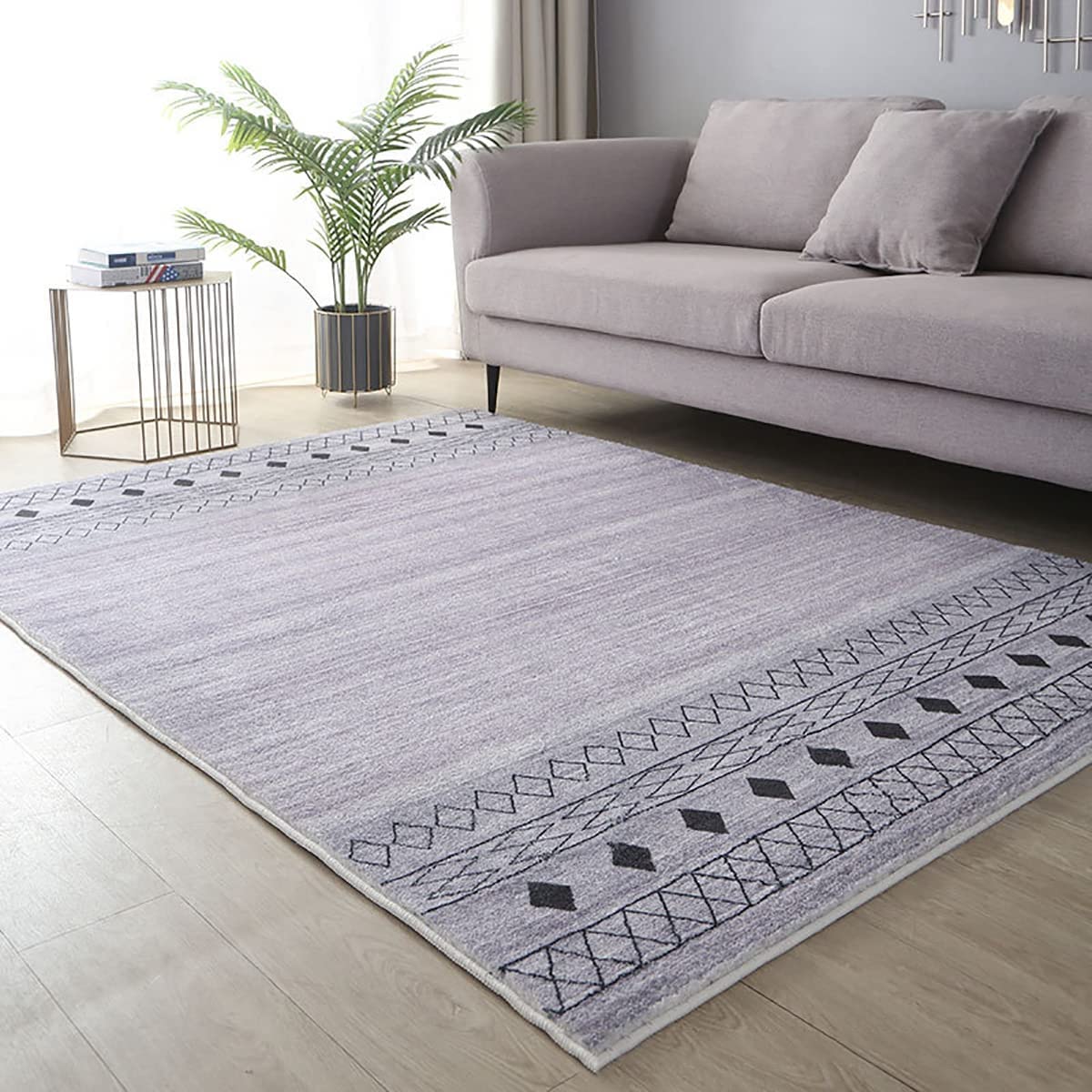 「Tuokus」 イミテーションカシミア カーペット ラグ じゅうたん 洗える ラグマット 3畳4畳5畳6畳 防ダニ センターカーペット かわいい 抗菌 消臭 シャギーラグ 絨毯 滑り止め付き ふわふわ サラサラ 長方形 夏秋冬 200*300cm