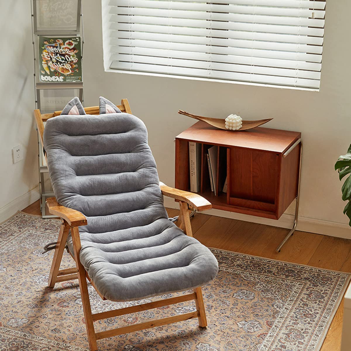 「Tuokus」クッション 背もたれクッション 一体型クッション 座布団 椅子 おしゃれ 厚め 長時間座っても疲れない かわいい 柔らかい 通気性 ppコットン お尻が痛くならない 腰が痛くならない 小動物 45*100cm