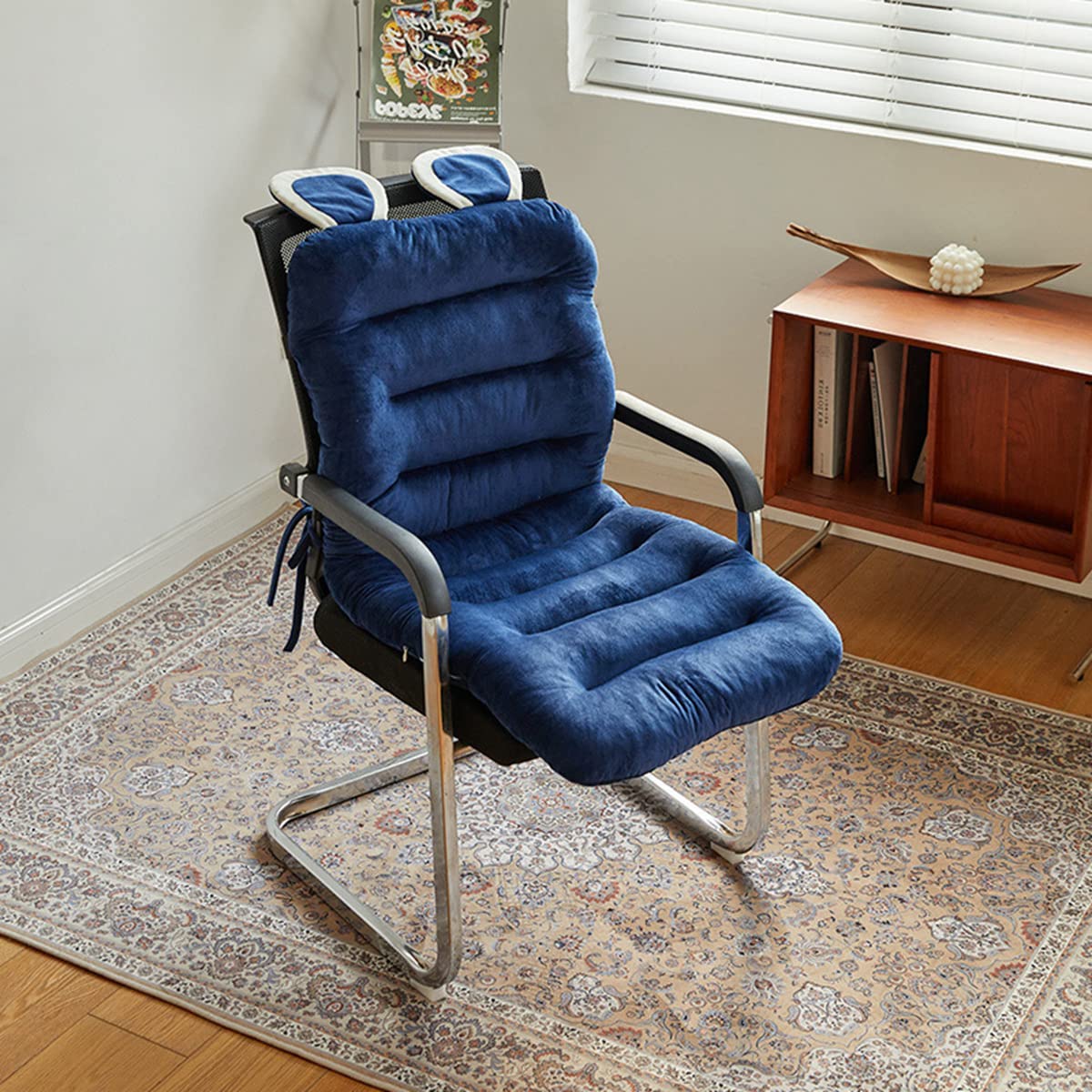 「Tuokus」クッション 背もたれクッション 一体型クッション 座布団 椅子 おしゃれ 厚め 長時間座っても疲れない かわいい 柔らかい 通気性 ppコットン お尻が痛くならない 腰が痛くならない 小動物 45*100cm