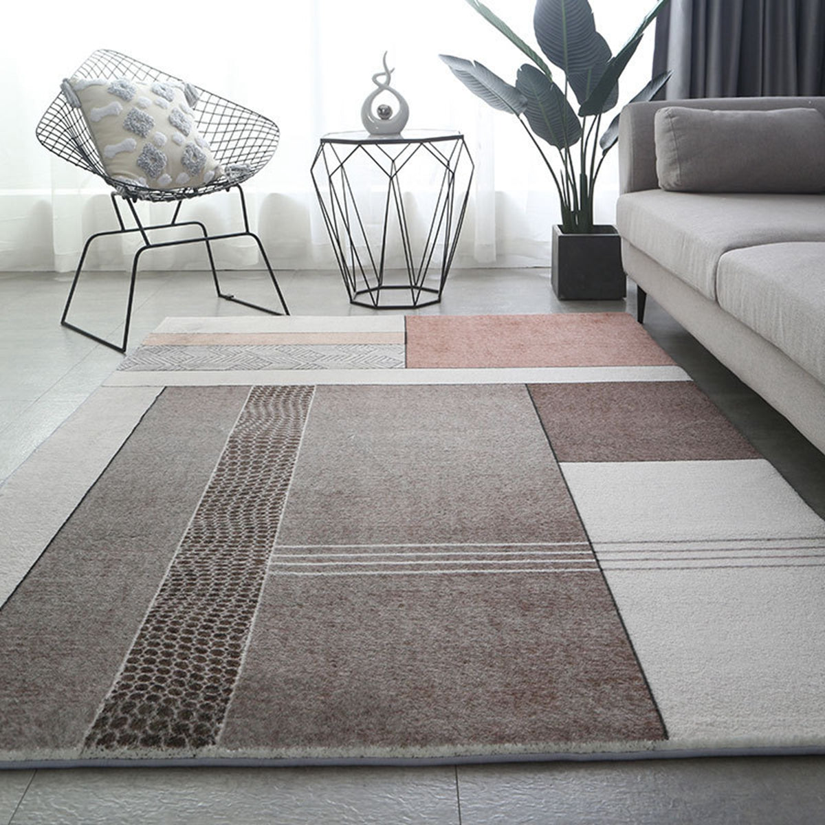 「Tuokus」カーペット ラグマット ラグ 滑り止め付き 模造カシミヤ センターカーペット3畳 4畳 5畳 6畳 絨毯 抗菌防臭 防ダニ 床暖房対応 シャギーラグ 絨毯 滑り止め付き ふわふわ サラサラ 長方形 OFYR01