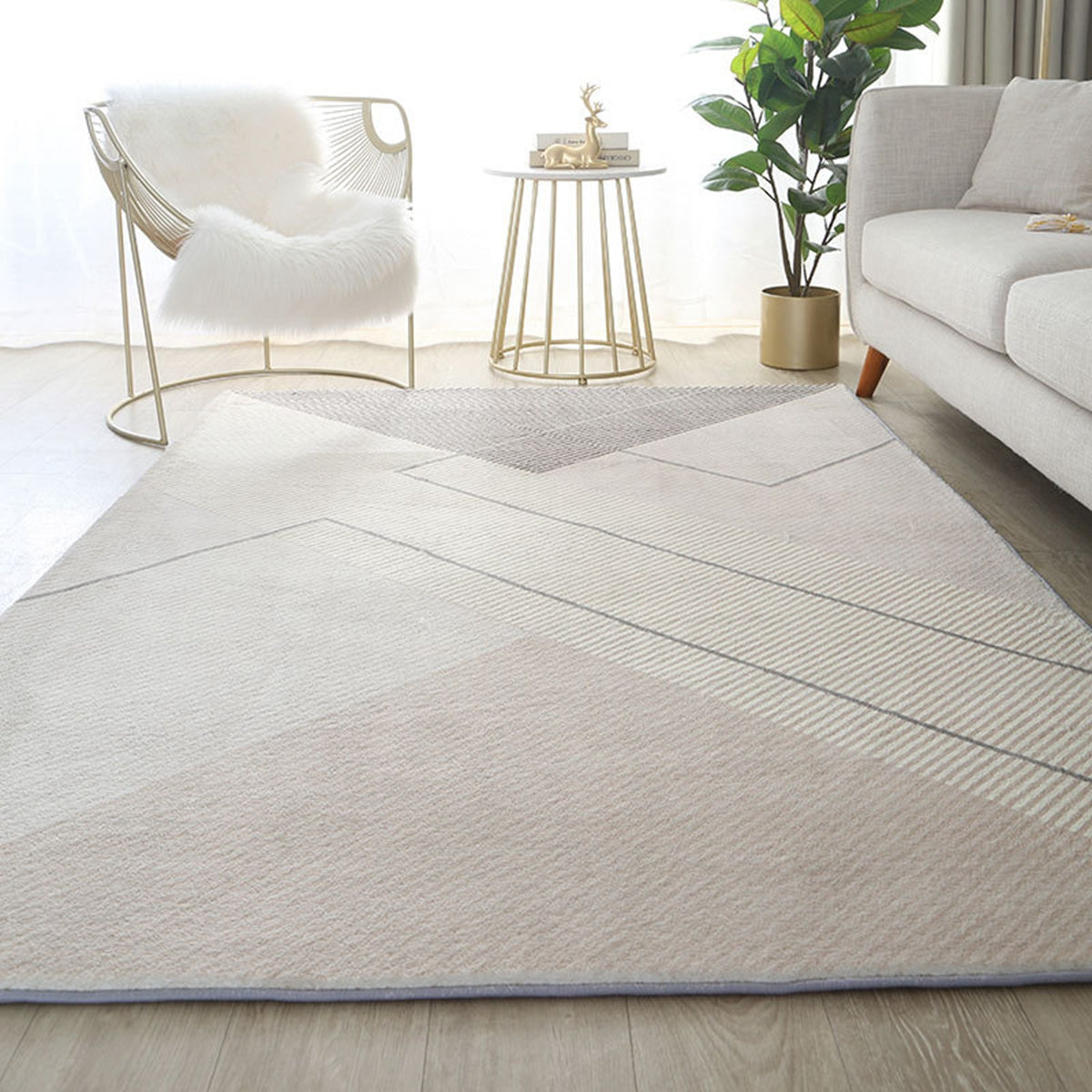 「Tuokus」カーペット ラグマット ラグ 滑り止め付き 模造カシミヤ センターカーペット3畳 4畳 5畳 6畳 絨毯 抗菌防臭 防ダニ 床暖房対応 シャギーラグ 絨毯 滑り止め付き ふわふわ サラサラ 長方形 OFYR01