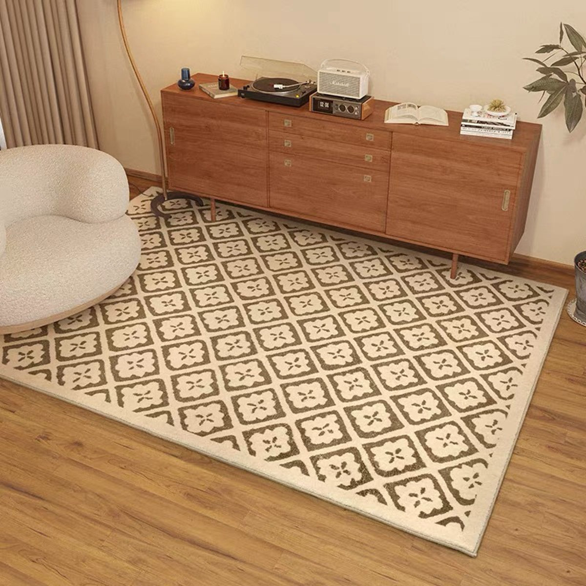 家庭用の地毯を選ぶ際には、適切なサイズを選ぶことが重要です。