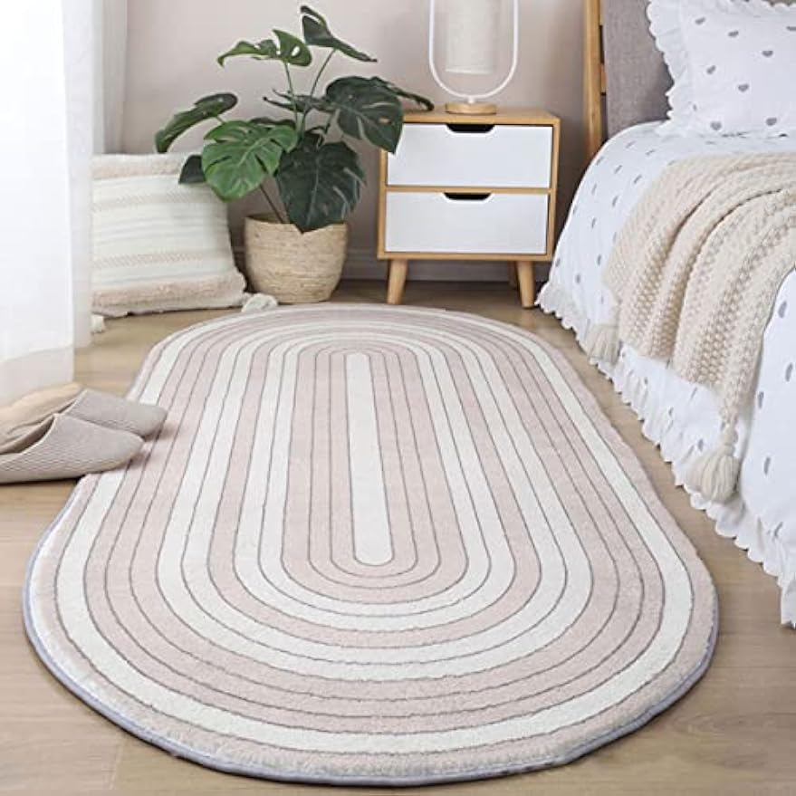 eastasia【希少商品】ラグ 絨毯 クム 70×120cm トルコ製 Tuokus」カーペット 楕円形 イミテーションカシミア ラグ クラシック