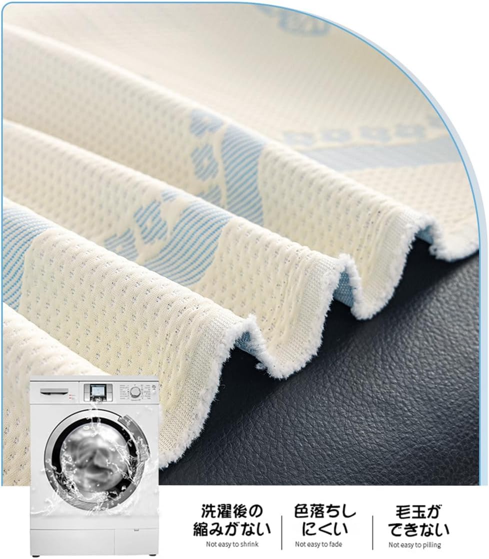 「ORRMALL」ソファーカバー 冷感 夏用 180×130cm ひんやり アイスシルク 接触冷感 涼しく快適 通気性 速乾 洗える 滑り止め付き ソファーシーツ 1人掛け 2人掛け 3人掛け L字対応 北欧風 無地 おしゃれ 防塵 汚れ防止 ペット対策 ソファ保護 柔らかい 清潔感 リビング用 ORRSofa10