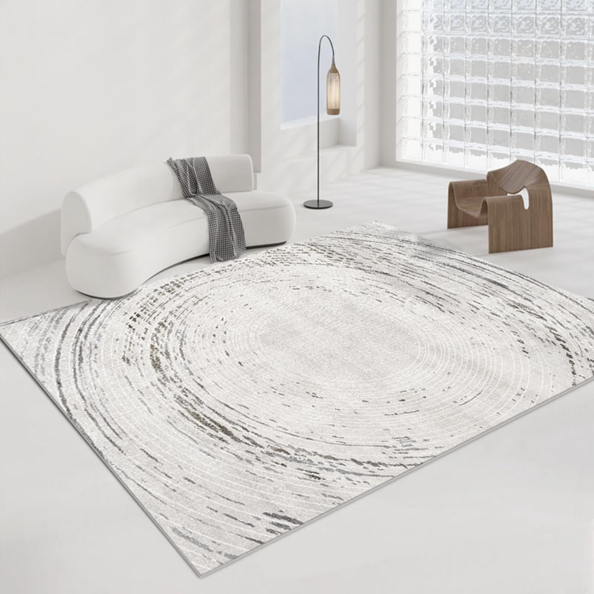 「Tuokus」ラグ カーペット 160×120cm ラグマット シャギーラグ 洗える ふわふわ 絨毯 厚手 3畳4畳5畳6畳 ホットカーペット&床暖房で使用可能 洗濯可 模造カシミアラグ 消臭 厚い滑り止め付き サラサラ イミテーションカシミア 模造カシミア TFYRj-299
