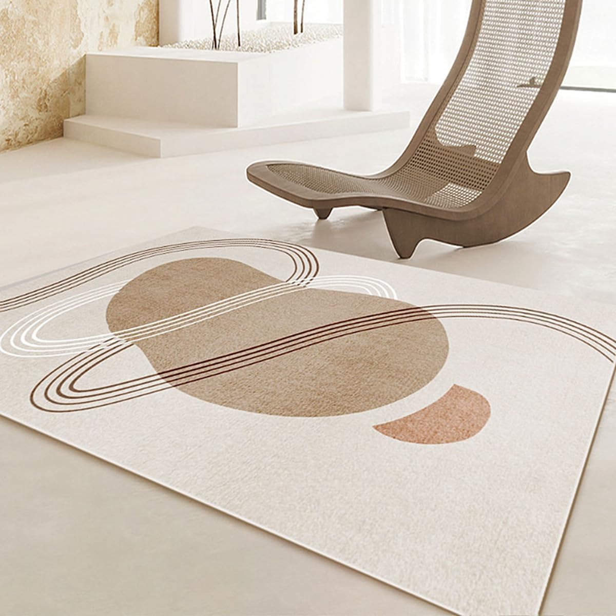 Frisence カーペット 120×160cm 洗える ラグ 滑り止め付き 防音・防寒・床暖房対応 ラグマット 折りたたみ コンパクト収納可能 おしゃれ ふわふわ 北欧風 リビング 寝室 子供部屋用 FRIDT71A