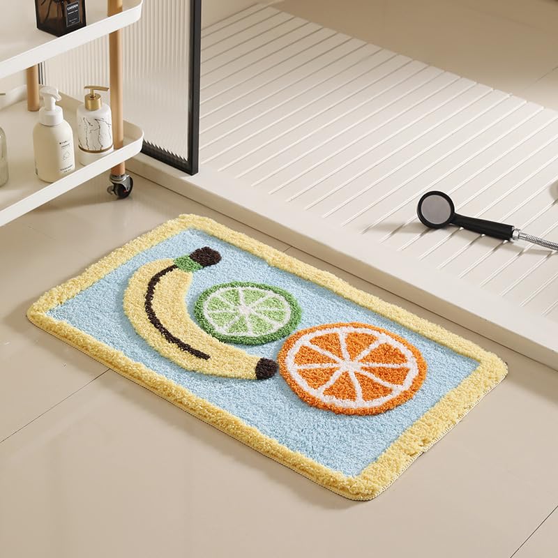 バスマット 60×40cm お風呂マット 速乾 洗える 抗菌防臭 大判 ソフト おしゃれ マイクロファイバー タオル地 安い 厚手 ORYSD42C