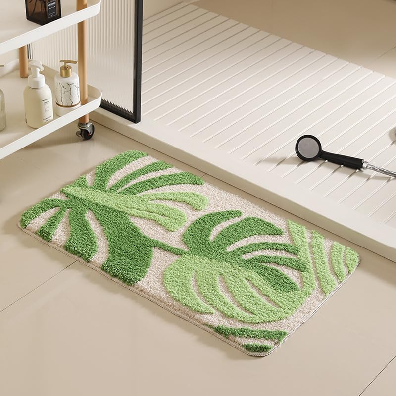バスマット 60×40cm お風呂マット 速乾 洗える 抗菌防臭 大判 ソフト おしゃれ マイクロファイバー タオル地 安い 厚手 ORYSD42B