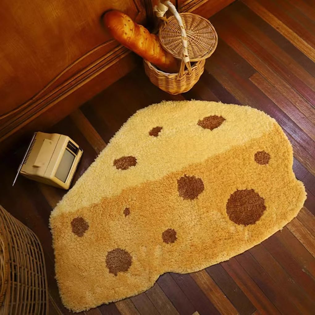 「Tuokus」モスラグ ラグマット40×60cm 苔風 立体デザイン 変形ラグ 北欧風 おしゃれ 厚手 植毛加工 ふわふわ 柔らかい 防滑TPR底 滑り止め付き 吸水 床保護 ベッドサイドラグ 玄関マット リビング 寝室用 洗える 小さめラグ ZHRDTjia32