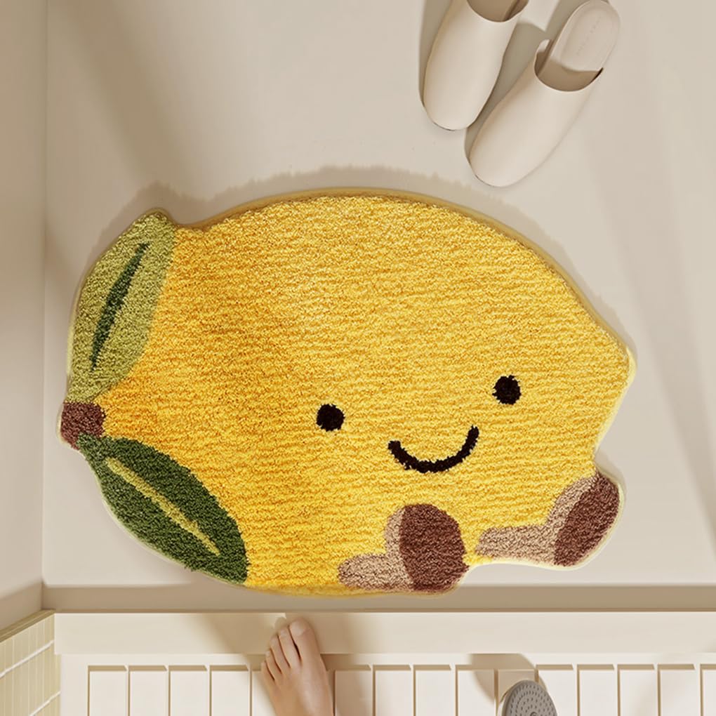 バスマット 50×60cm 吸水速乾 ふわふわ マイクロファイバー 滑り止め付き 抗菌防臭 厚手 洗濯機対応 乾きやすい お風呂マット 脱衣所 洗面所用 おしゃれ 北欧風 ORYSD103