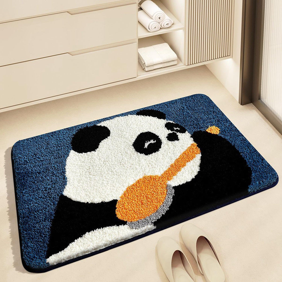 バスマット 60×40cm お風呂マット 速乾 洗える 抗菌防臭 大判 ソフト おしゃれ マイクロファイバー タオル地 安い 厚手 ORYSD33D