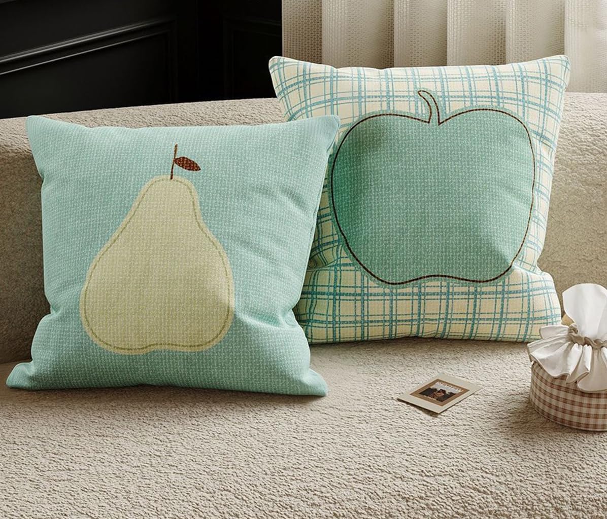 「ORRMALL」クッション 35×35cm クッションカバー付き 中材入り 北欧 おしゃれ SYORBZhen28