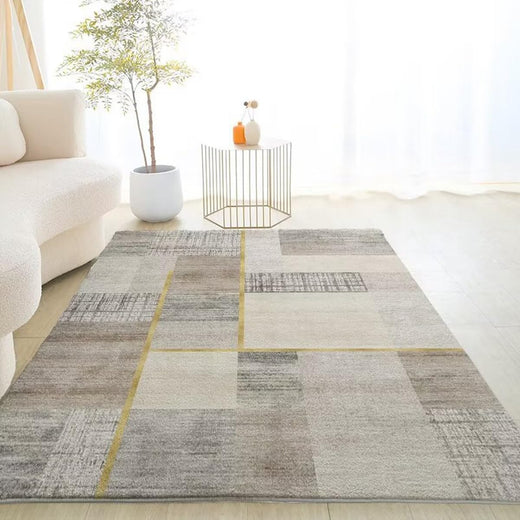 Frisence カーペット 120×160cm 洗える ラグ 滑り止め付き 防音・防寒・床暖房対応 ラグマット 折りたたみ コンパクト収納可能 おしゃれ ふわふわ 北欧風 リビング 寝室 子供部屋用 FRIDT73