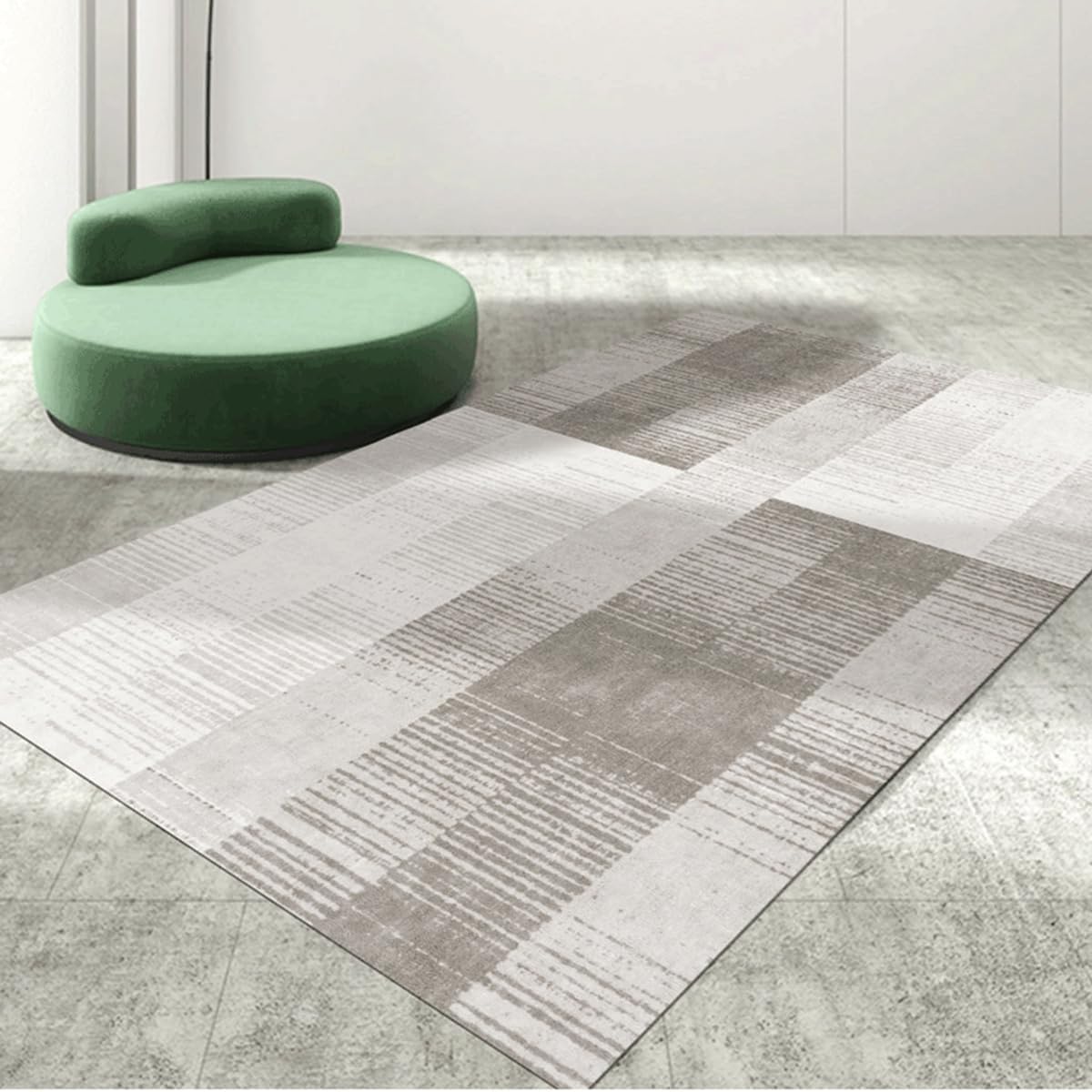 Frisence カーペット 120×160cm 洗える ラグ 滑り止め付き 防音・防寒・床暖房対応 ラグマット 折りたたみ コンパクト収納可能 おしゃれ ふわふわ 北欧風 リビング 寝室 子供部屋用 FRIDT74A