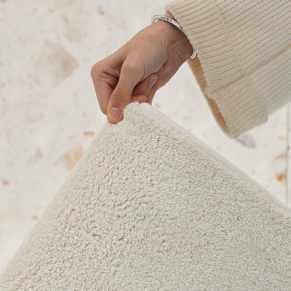 「Tuokus」ラグ カーペット 160×120cm ラグマット シャギーラグ 洗える ふわふわ 絨毯 厚手 3畳4畳5畳6畳 ホットカーペット&床暖房で使用可能 洗濯可 模造カシミアラグ 消臭 厚い滑り止め付き サラサラ イミテーションカシミア 模造カシミア TFYRj-296