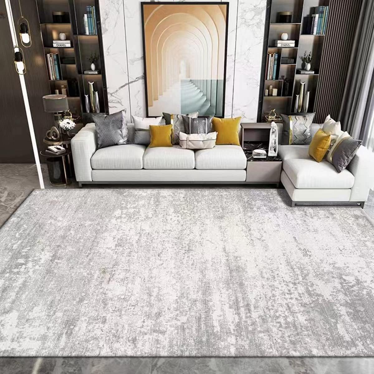 Tuokus」ラグ カーペット シャギーラグ 洗える ふわふわ 絨毯 厚手