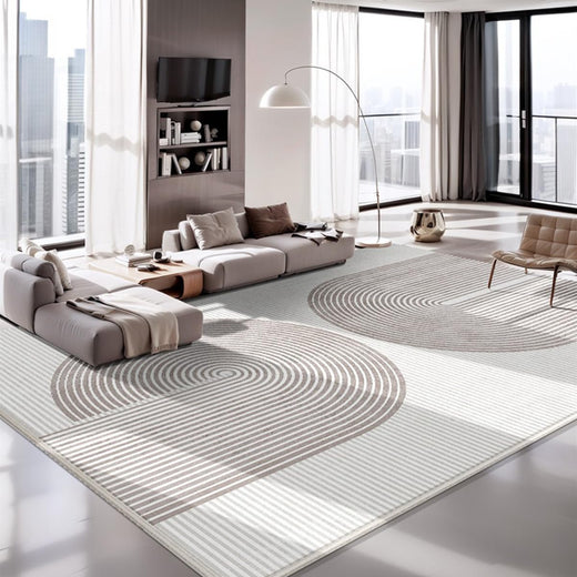 Frisence カーペット 120×160cm 洗える ラグ 滑り止め付き 防音・防寒・床暖房対応 ラグマット 折りたたみ コンパクト収納可能 おしゃれ ふわふわ 北欧風 リビング 寝室 子供部屋用 FRIDT71A