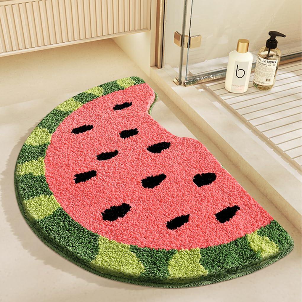 バスマット 45×70cm 吸水速乾 ふわふわ マイクロファイバー 滑り止め付き 抗菌防臭 厚手 洗濯機対応 乾きやすい お風呂マット 脱衣所 洗面所用 おしゃれ 北欧風 ORYSD86