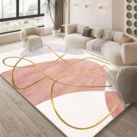 Frisence カーペット 120×160cm 洗える ラグ 滑り止め付き 防音・防寒・床暖房対応 ラグマット 折りたたみ コンパクト収納可能 おしゃれ ふわふわ 北欧風 リビング 寝室 子供部屋用 FRIDT67