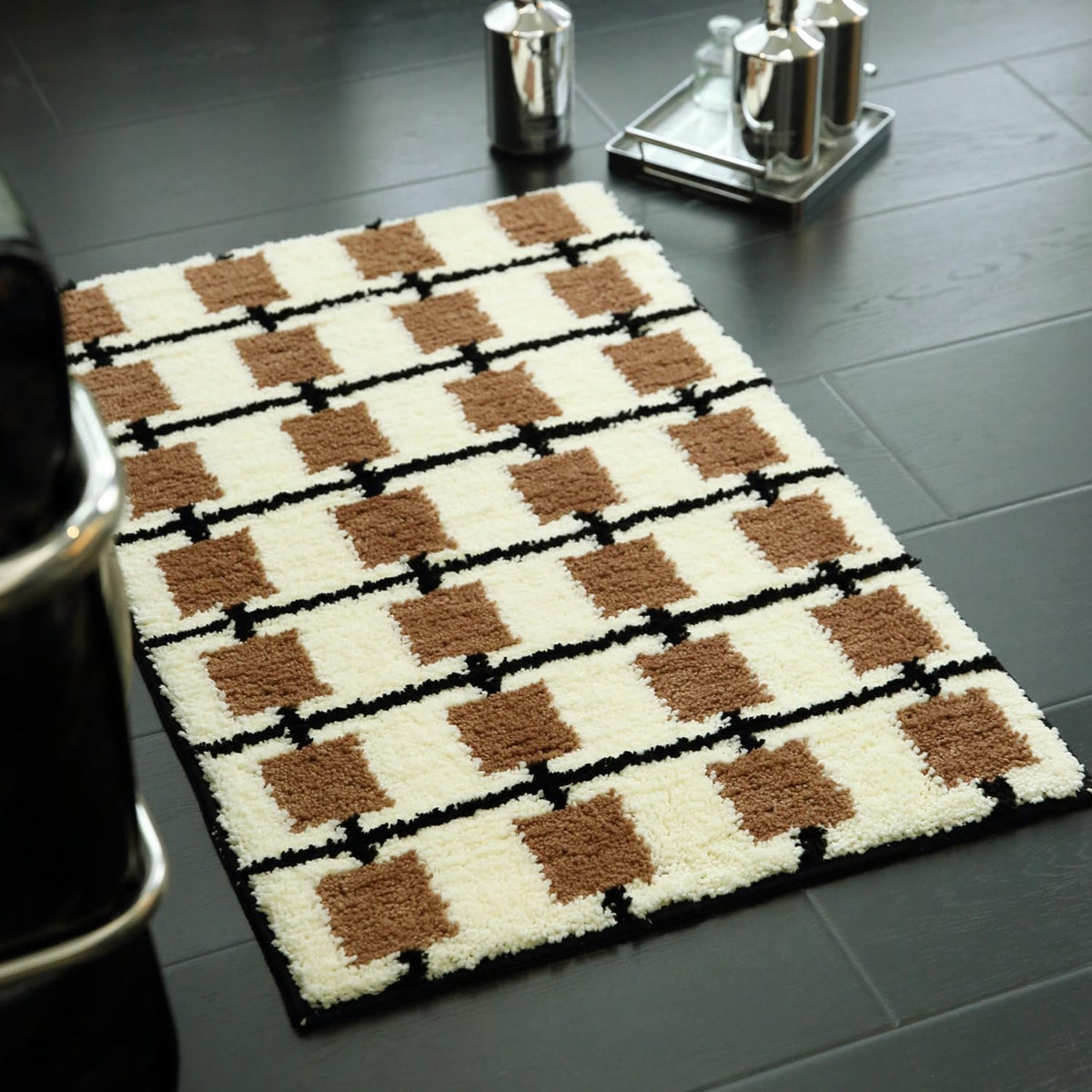 バスマット 60×40cm お風呂マット 速乾 洗える 抗菌防臭 大判 ソフト おしゃれ マイクロファイバー タオル地 安い 厚手 ORYSD44B