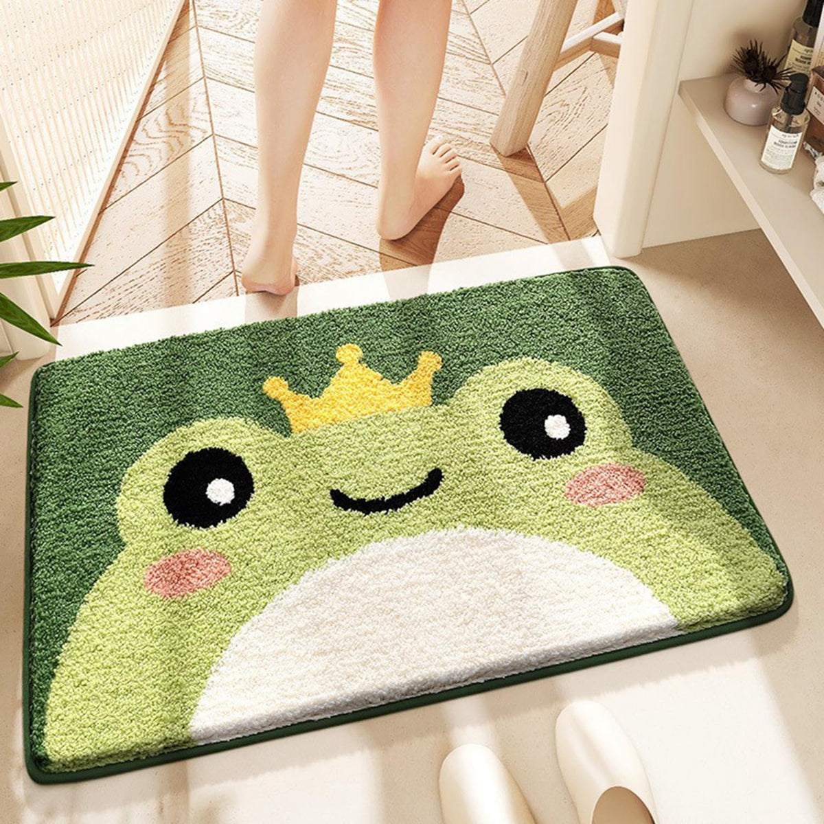 バスマット 60×40cm お風呂マット 速乾 洗える 抗菌防臭 大判 ソフト おしゃれ マイクロファイバー タオル地 安い 厚手 ORYSD33D