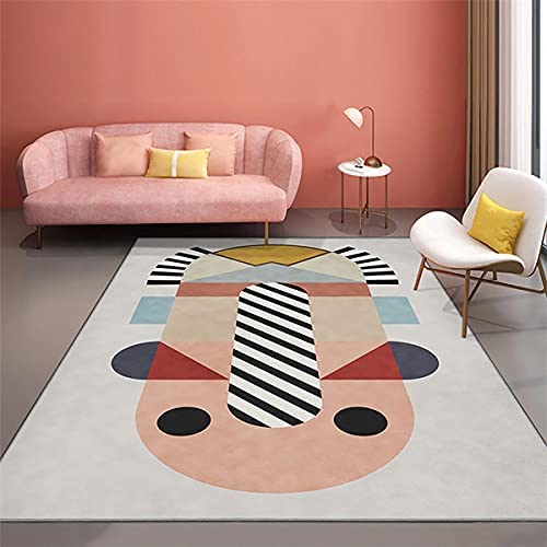 ラグ 洗える 現代簡約 80x160cm ins風 カーペット 北欧o Tuokus」カーペット ラグ 4畳 5畳 6畳 フランネルラグ 北欧 欧米