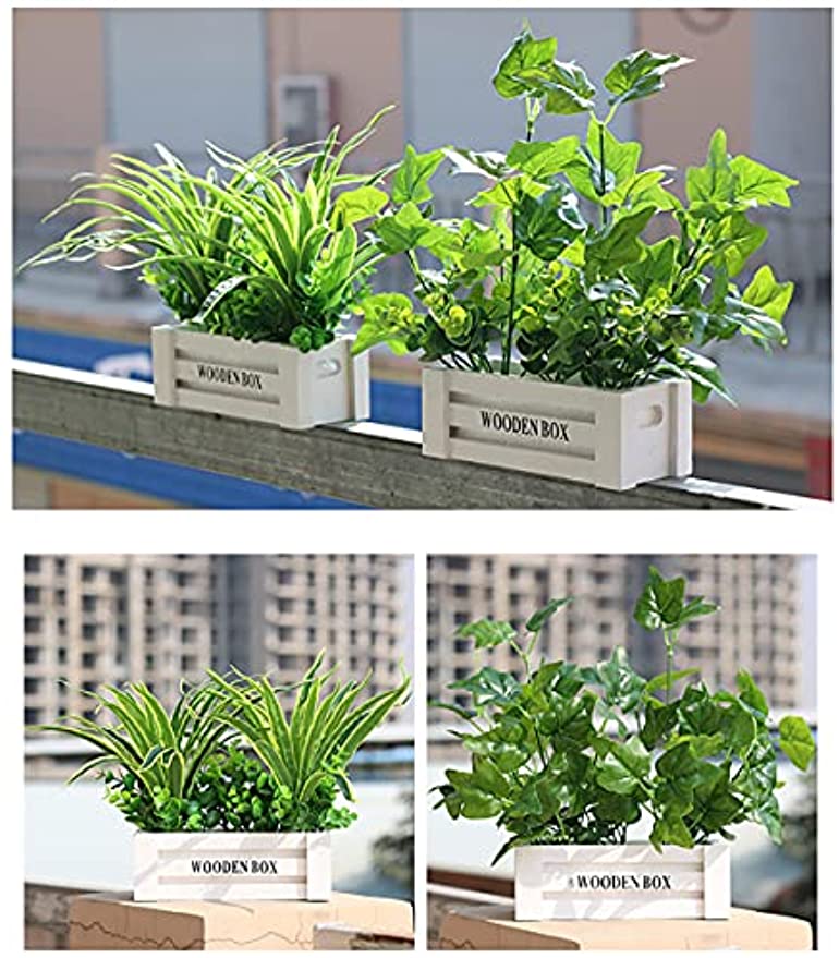 「Tuokus」造花 人工観葉植物 フェイクグリーン 鉢植え インテリア 光触媒 おしゃれ グリーン デコレーション 枯れない 手作り 本物 癒しの 木製フレーム