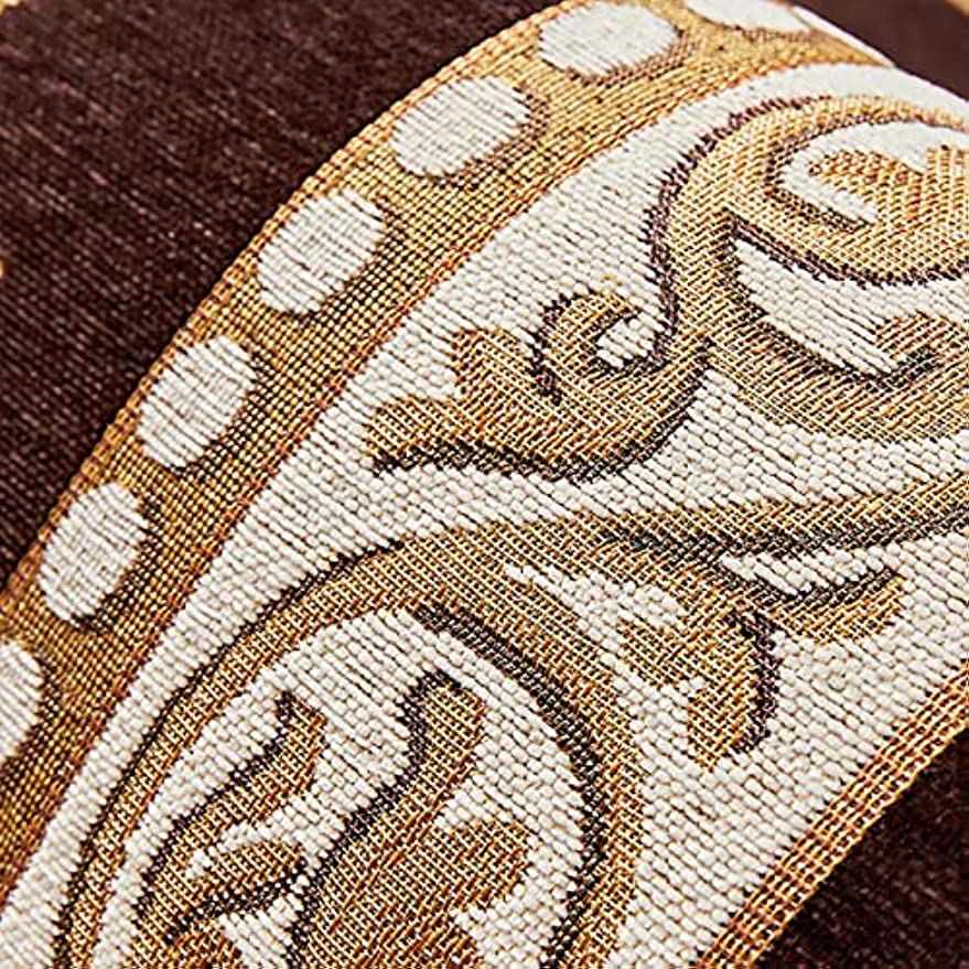 「Tuokus」キッチンマット ヨーロッパスタイル クラシック 洗える 織り 廊下マット 台所マット 滑り止め付き 玄関マット カーペット ラグマット 厚手防音 掃除易い 抗菌防臭 吸水 厚手 長方形 （グレー 50*80cm）